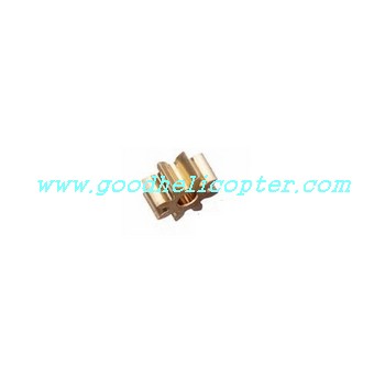 wltoys-v977 power star 1 brushless motor helicopter parts copper gear for brushless main motor (1pc) - Click Image to Close